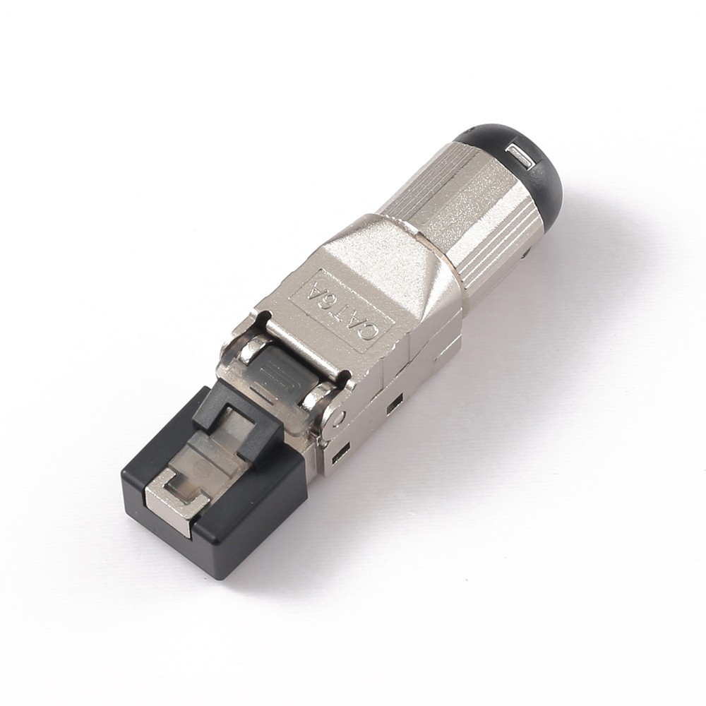 CAT6A屏蔽水晶 頭